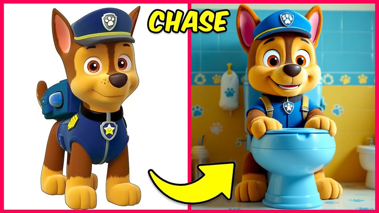 PAW PATROL Characters as TOILETS 🚽🐶 + Guess The Voice Quiz 🥰Chase👮Marshall🚒Skye👷Rocky💚