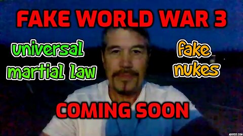 "FAKE" WORLD WAR = "REAL" GLOBO SAPIEN NERD EXTINCTION (SHARE)