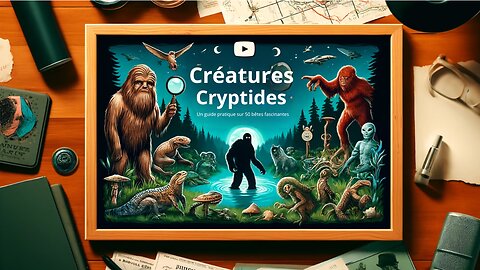 Créatures Cryptides - Un guide bestial fascinant (FRANÇAIS)