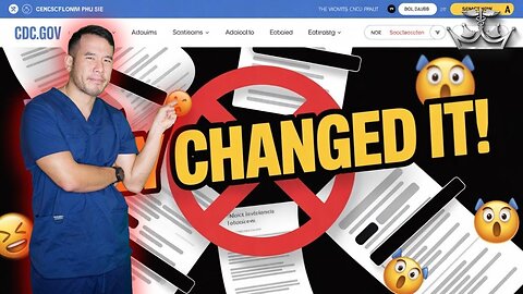 CDC Quietly Changes Vaccine Stance on Autism Page with @themfingcoo