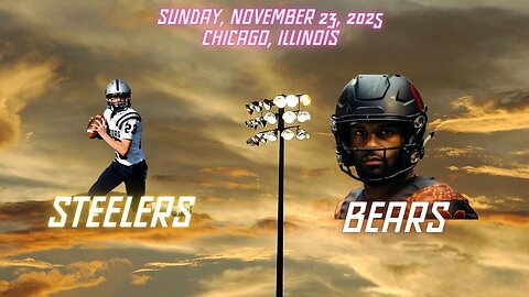 Pittsburgh Steelers @ Chicago Bears, Week 12, Diggin' Deeper Into the NFL