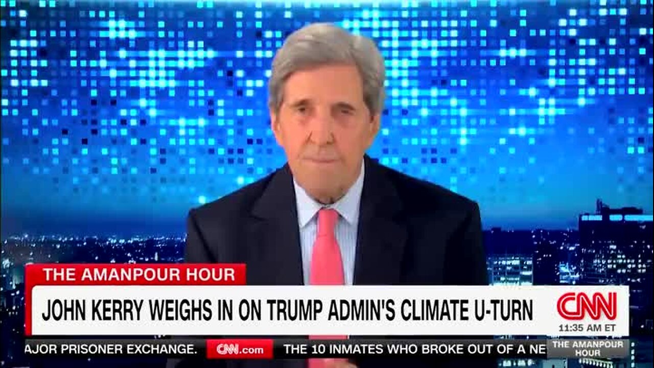 John Kerry: ‘Nothing the Biden Administration Did Was Based on Ideology or on Politics; It Was Completely Drawn from the Science’