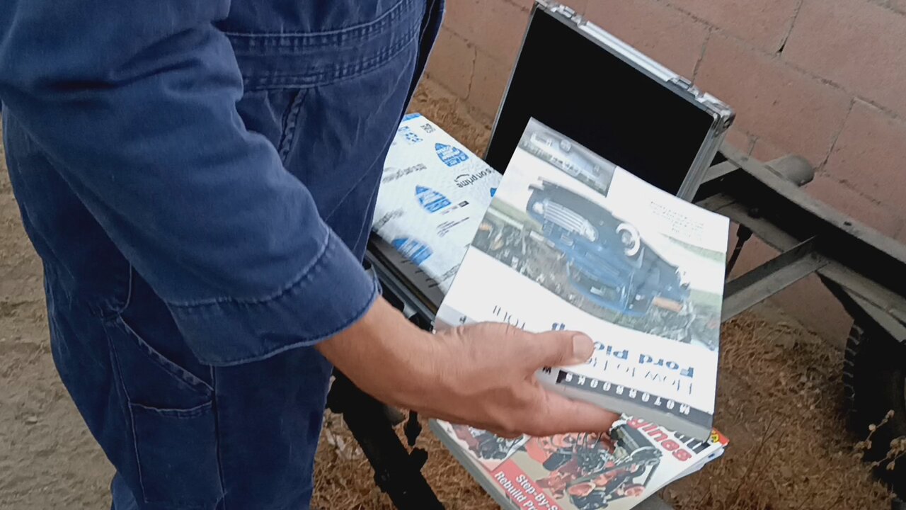 My 1950 Ford F1 Flathead V8 shop manual