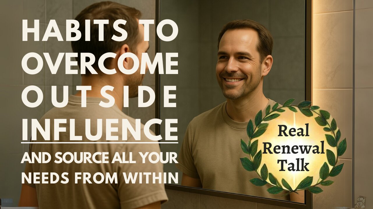 5 Habits to Overcome Outside Influence and Source All Your Needs from Within