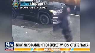 MANHUNT for suspect after Jets player shot