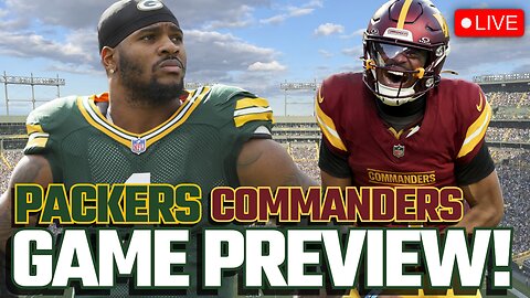 Packers vs Commanders PREVIEW! Who Is The Better Team?!!!