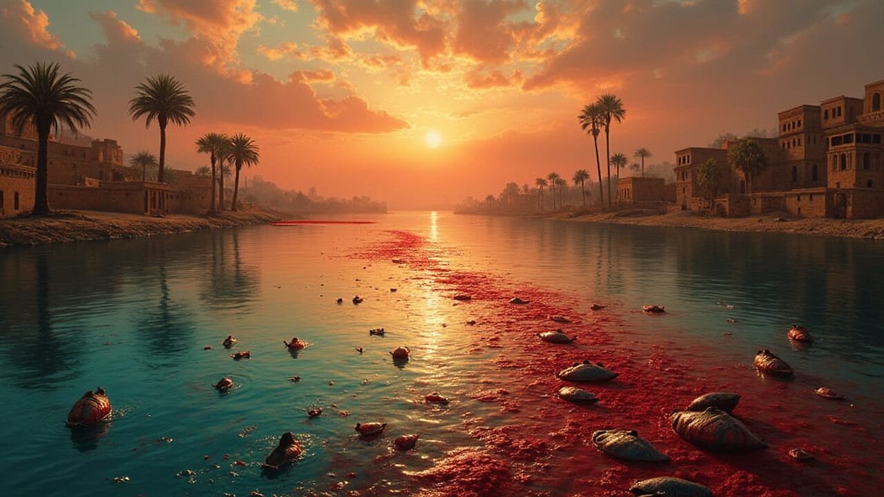 The First Plague - Water and Blood