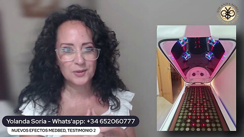 3. TESTIMONIO NUEVOS EFECTOS MED BED CIVIL. Yolanda Soria Jiménez