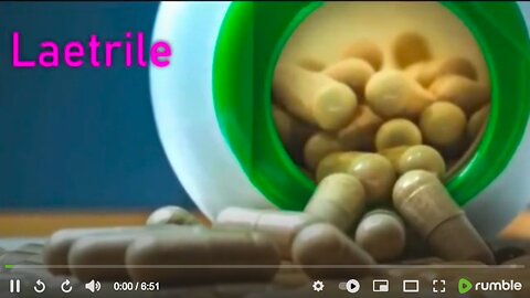 Laetrile: A Brief History Of The Research