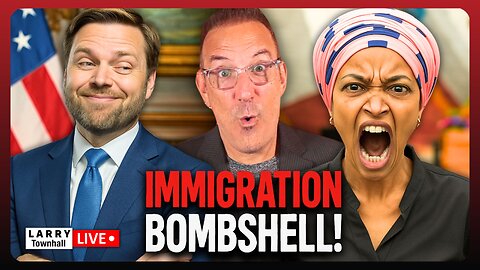 🚨JD Vance TORCHES Ilhan Omar! — Immigration Game-Changer Sparks Liberal MELTDOWN | LARRY Live!
