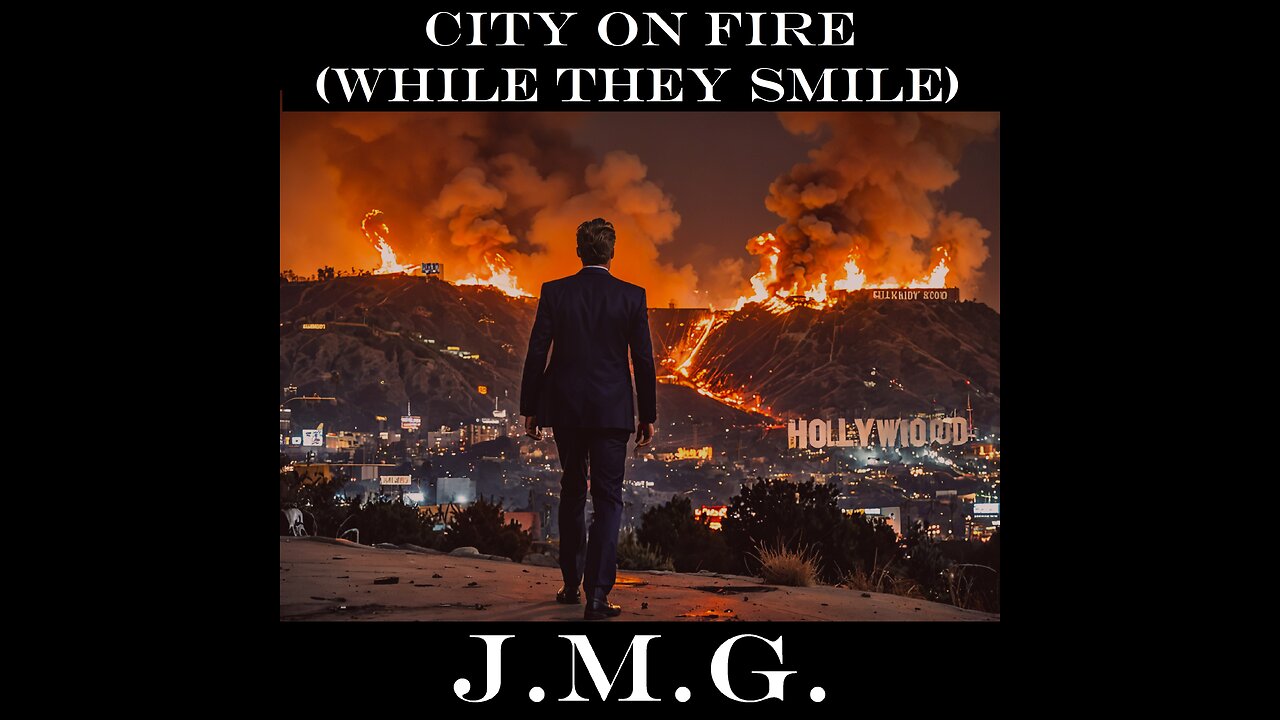 City on Fire (While They Smile) by John M. Gunn