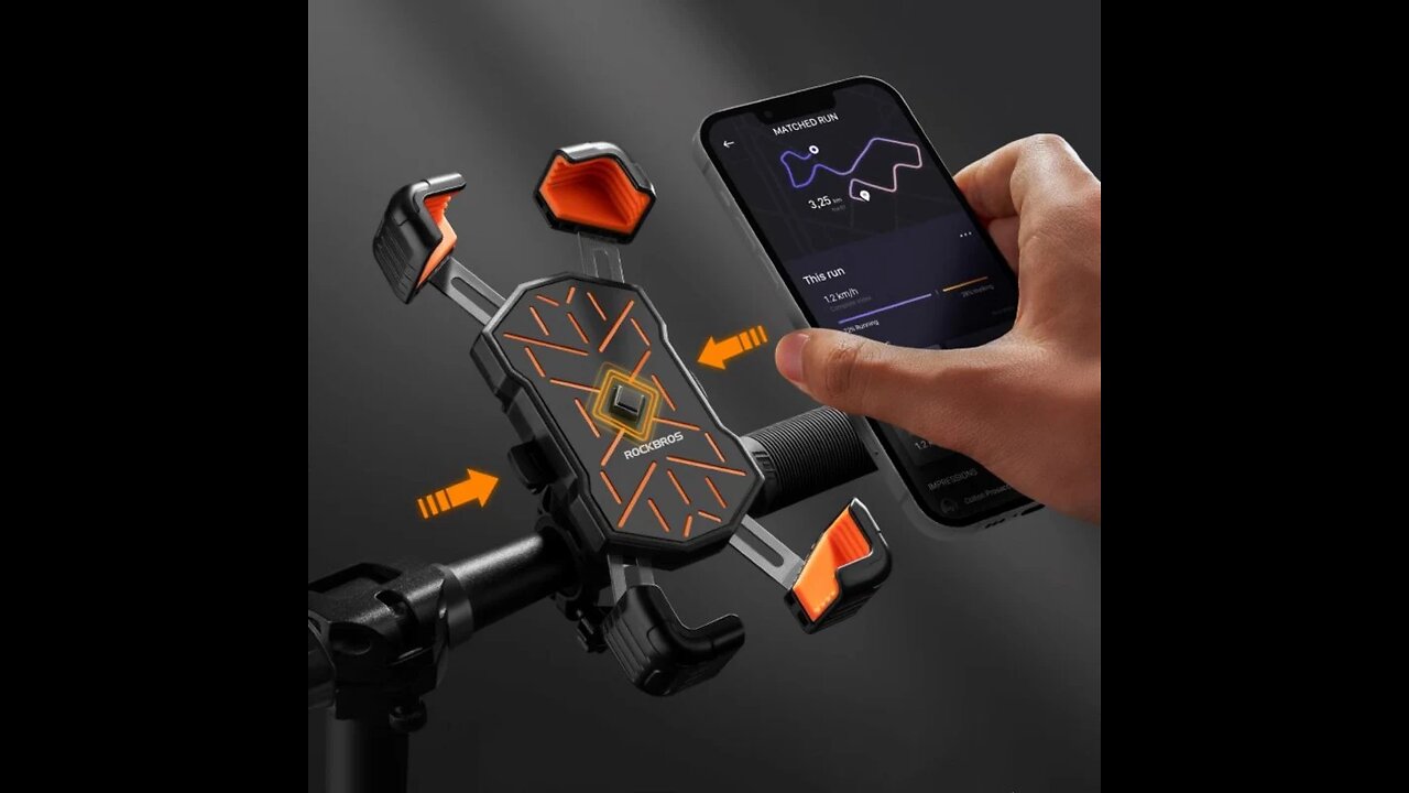 Bicycle Anti-Shock Phone Mount
