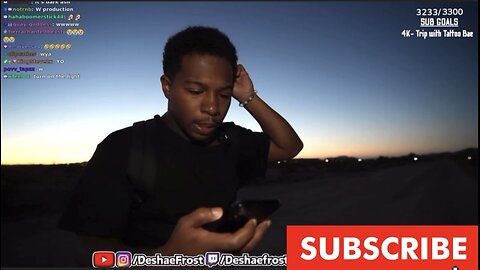Deshae Frost Gets Kicked Out Of Uber Left Stranded In The Desert…