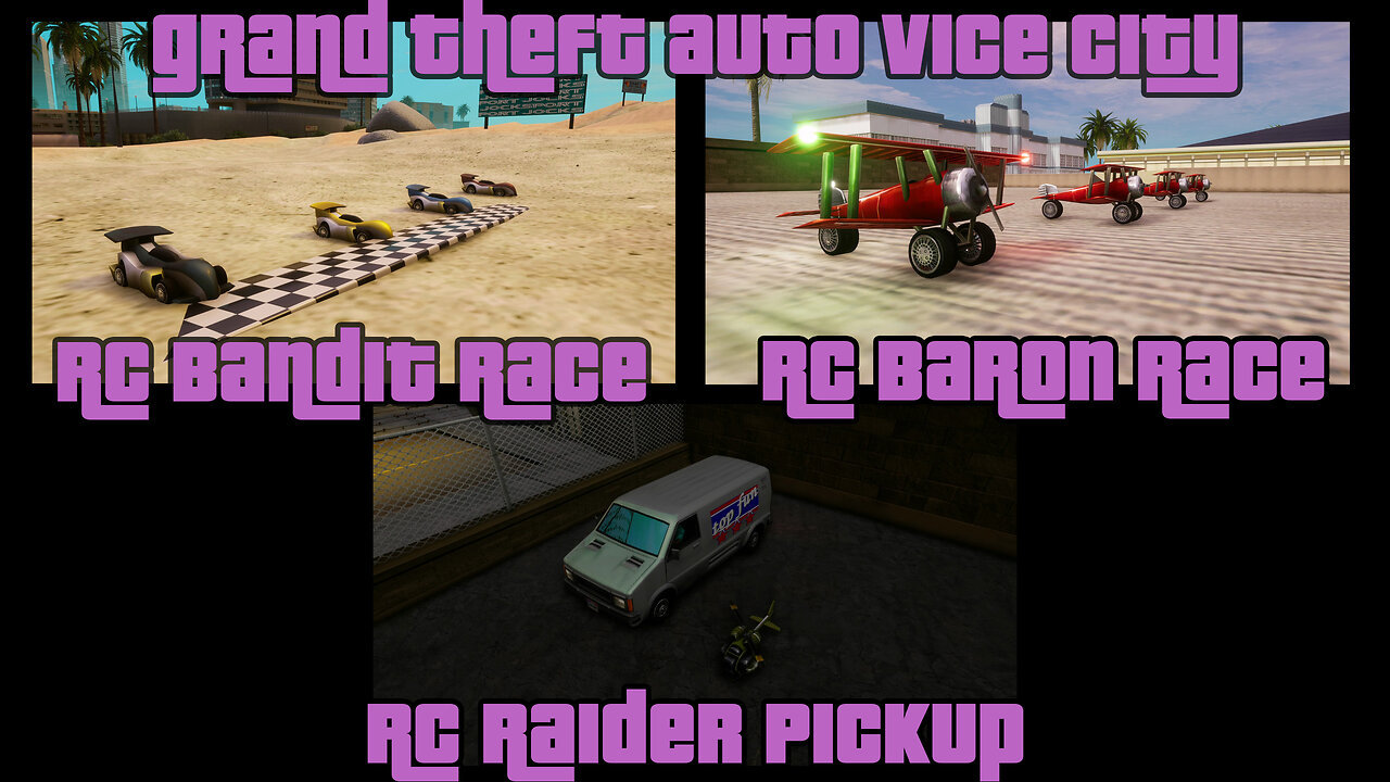 GTA: Vice City - The Definitive Edition | Side Activities: RC TOP FUN MISSIONS