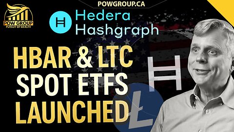 Hedera & Litecoin U.S Spot ETFs Launched Today (HBR & LTCC)