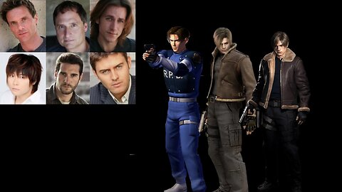 Video Game Voice Comparison- Leon S. Kennedy (Resident Evil)