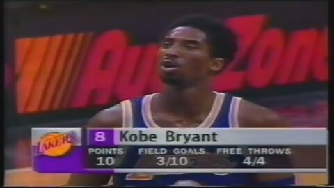 Kobe Bryant 14 Points 5 Ast @ Cavaliers, 1999.