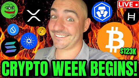Bitcoin BREAKS $123K Right As CRYPTO WEEK Starts In The USA! (Altcoin Season NOW?)