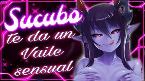 ASMR Roleplay 😈Sucubo te da un Vaile sensual 👠 Monster girl