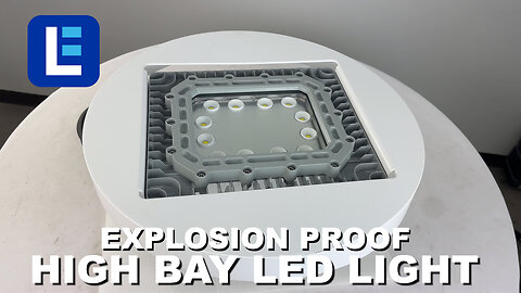 Explosion Proof High Bay LED Light Fixture 17,500 Lumens