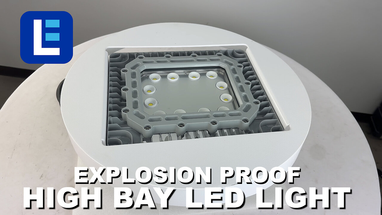 Explosion Proof High Bay LED Light Fixture 17,500 Lumens