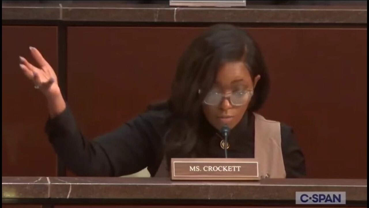 Rep Jasmine Crockett Calls GOP Policies Demonic, Then Plays An Idiotic Game