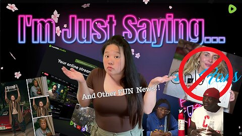 I'm Just Saying... | 6/13 @ 7pm EST
