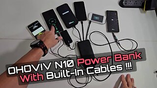 OHOVIV N10 50000mAh Portable Charger Review — Can It Really Power 6 Devices at Once?