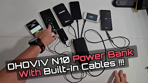 OHOVIV N10 50000mAh Portable Charger Review — Can It Really Power 6 Devices at Once?