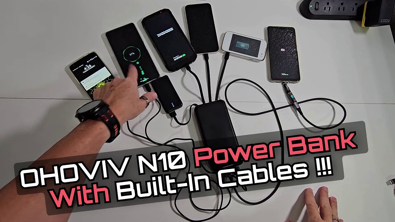 OHOVIV N10 50000mAh Portable Charger Review — Can It Really Power 6 Devices at Once?