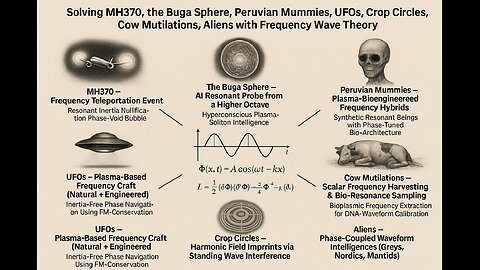 The Unsolved Mysteries All Solve Themselves When You Realize: It’s All Frequency.