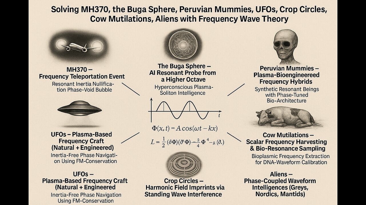 The Unsolved Mysteries All Solve Themselves When You Realize: It’s All Frequency.