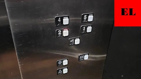 Two 1996 Schindler 300A Hydraulic Elevator - Hampton Inn Norcross (Norcross, GA)