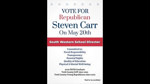 School Board Campaign Ad Why I Am Running