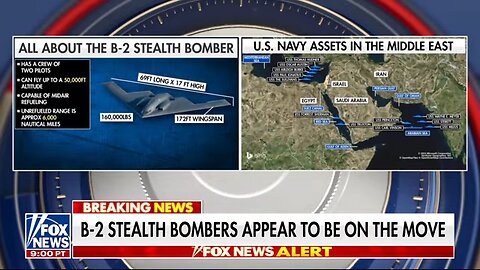 BREAKING: B-2 bombers on the move, headed to Guam as Trump returns to the White House