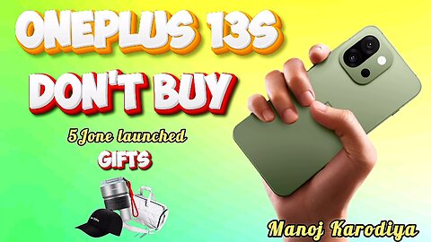 One plus 13s launch tommarow