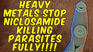 Heavy Metals STOP Niclosamide From Eradicating PARASITES FULLY!