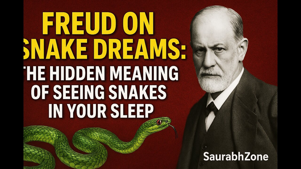 Freud on Snake Dreams: The Hidden Meaning of Seeing Snakes in Your Sleep”