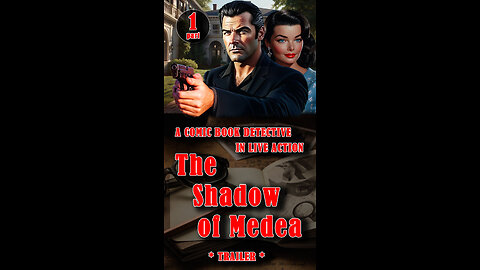 The Shadow of Medea – Shorts Trailer | Ai Crime Story | A Comic Book Detective in Live Action