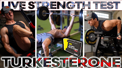 LIVE Strength TEST Workout and Q&A – FINAL Day of my TURKESTERONE Trial!