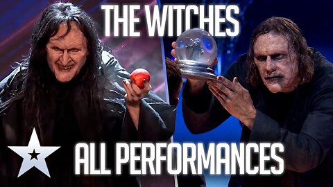 The Witches: Every TERRIFYING Performance! | Britain's Got Talent Follow For More 🔥
