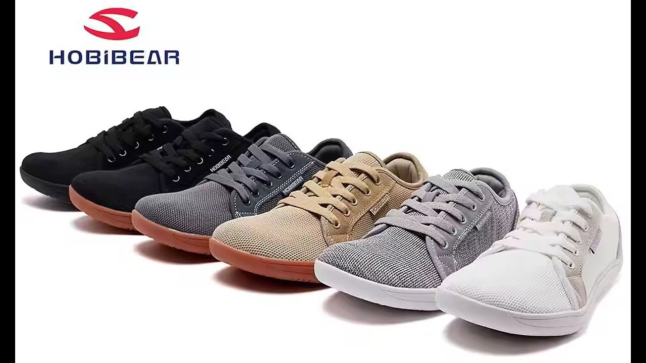 Womens Mens Minimalist Barefoot Shoes | Zero Drop | Wide Width Fashion Sneaker 👟