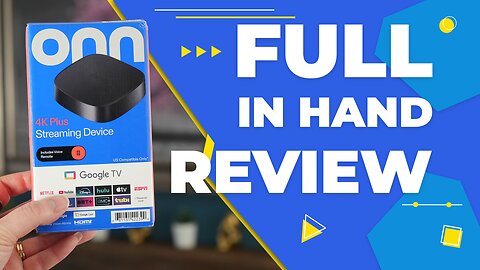 🔥 onn 4K Plus: My Hands-On Experience & Full Review! ✨