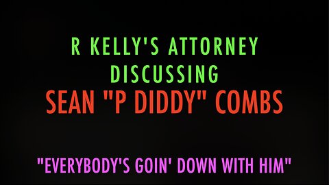 P DIDDY - EVERYBODY'S GOIN' DOWN WITH HIM