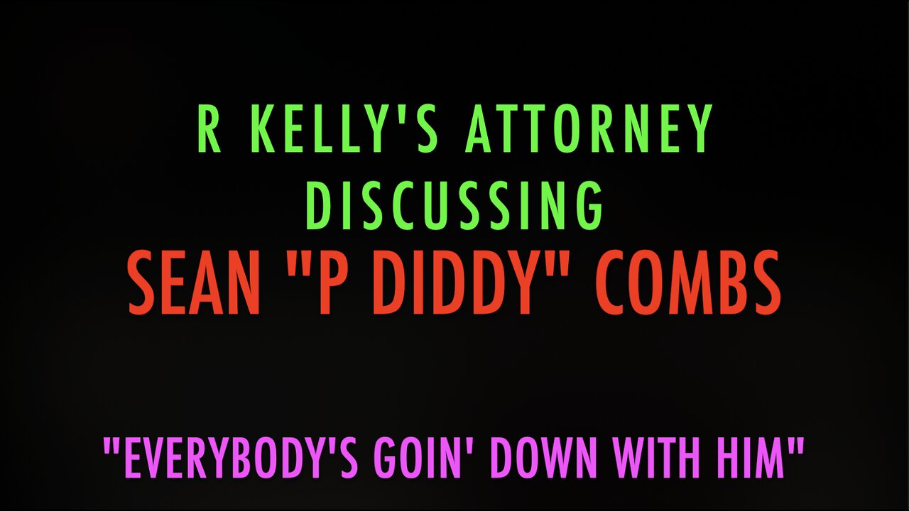 P DIDDY - EVERYBODY'S GOIN' DOWN WITH HIM