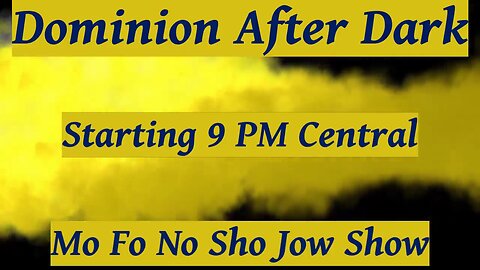 Mo Fo No Sho Jow Show - Friday Popcorn - 07/11