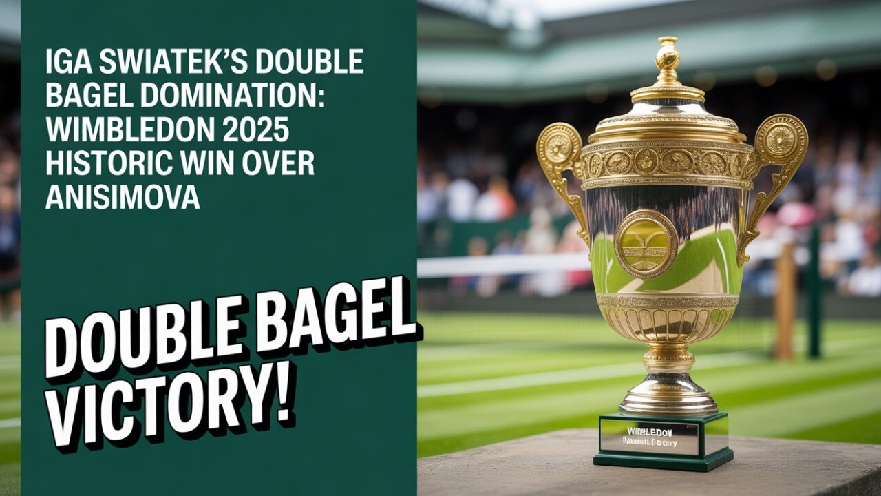 Iga Swiateks Double Bagel Domination: Wimbledon 2025 Historic Win Over Anisimova