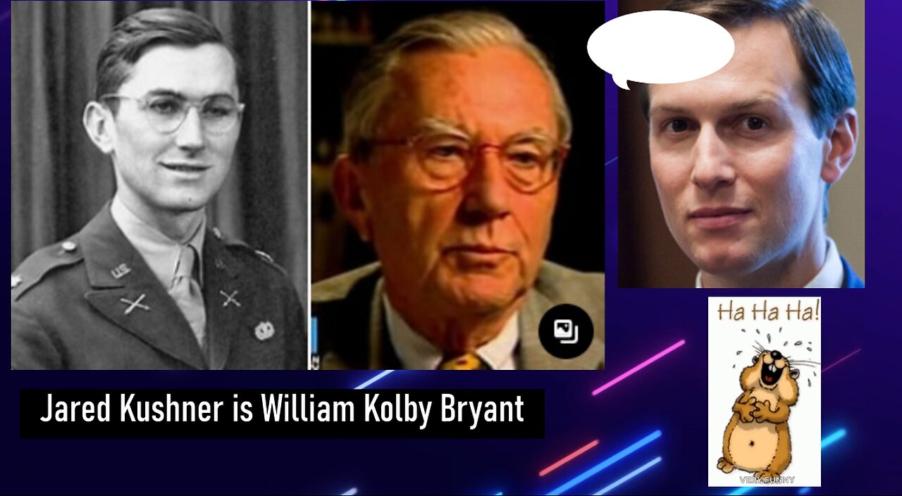 Jared Kushner is William Colby