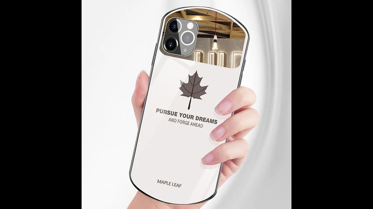 Soft TPU iPhone Case with Mirror, Shockproof Corners, Anti-Scratch Design, for iPhone 12 Series