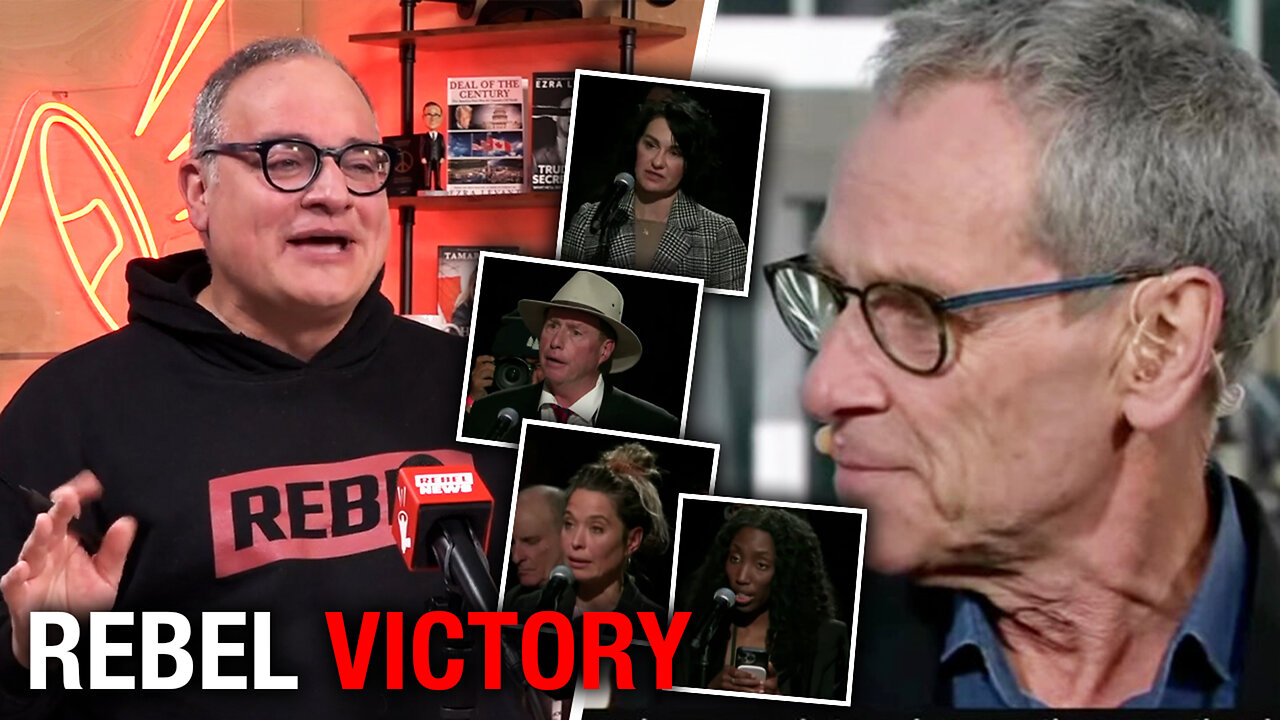 Ezra Levant reacts to Debate Commission leader slamming Rebel News